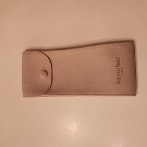 OEM Authentic AUDEMARS PIGUET AP Suede Leather Watch Soft Pouch Storage Case AP